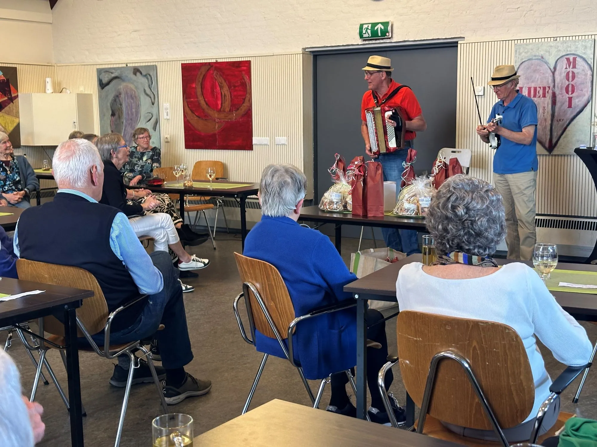 Muzikale afsluiting bridgeseizoen 23/24