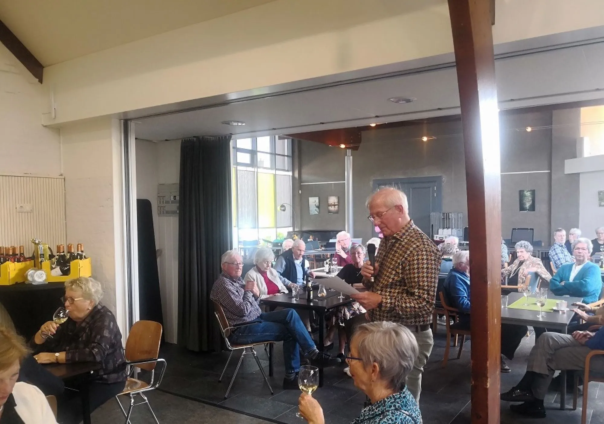 Reserveslemkampioen en tevens reserveclubkampioen (tweede plaats: Teunis in 't Hof en Adri Hoogstrate (niet op de foto)